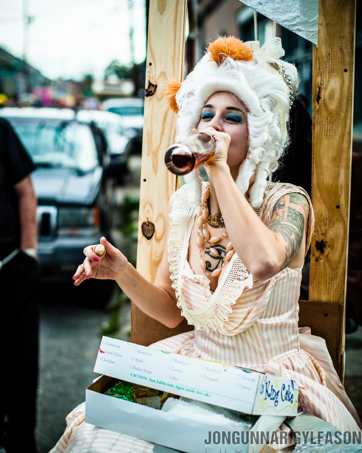 Marie Antoinette on Mardi Gras Morning