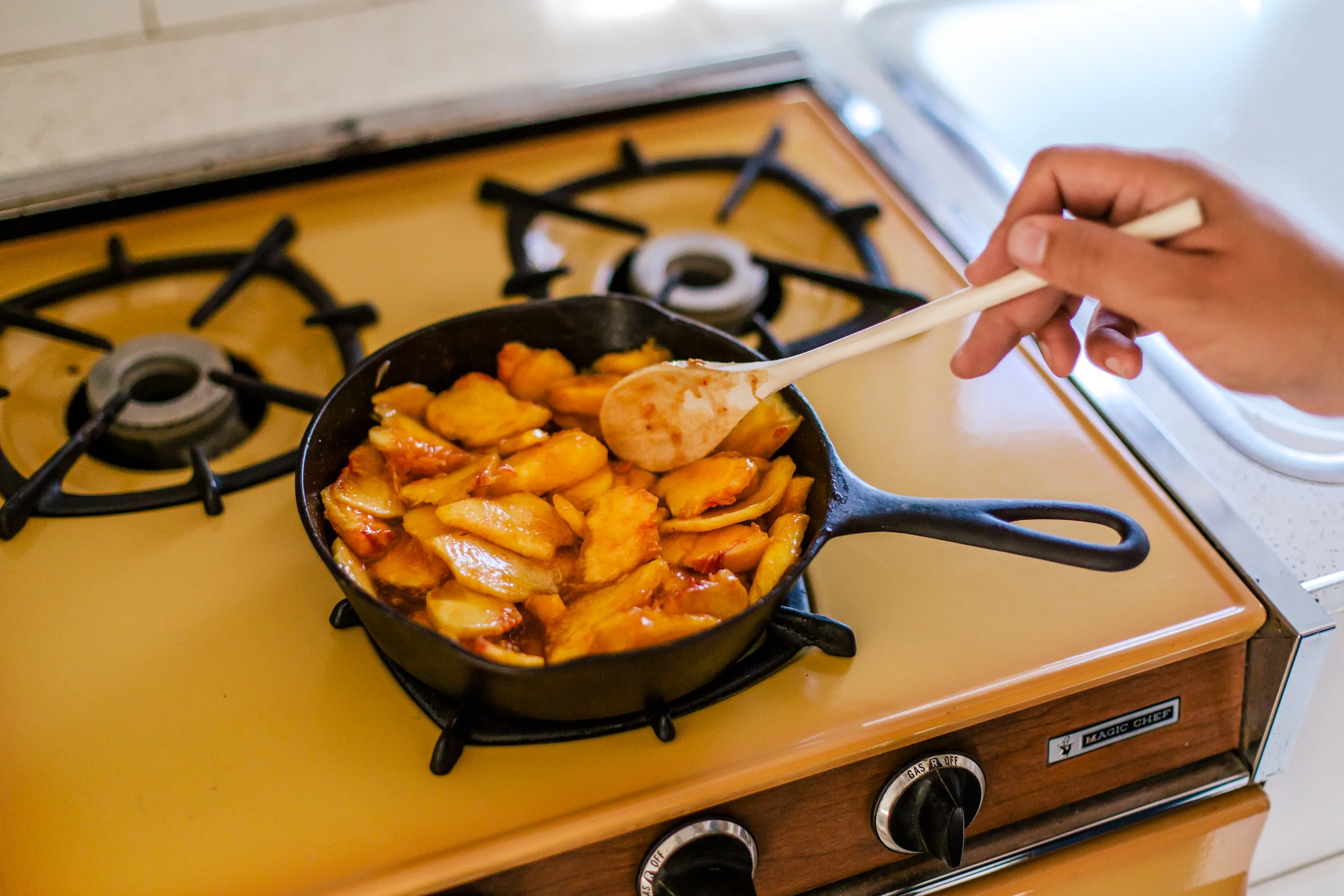 Road Test Kitchen #3: Rachel's Palisade Peach Cobbler