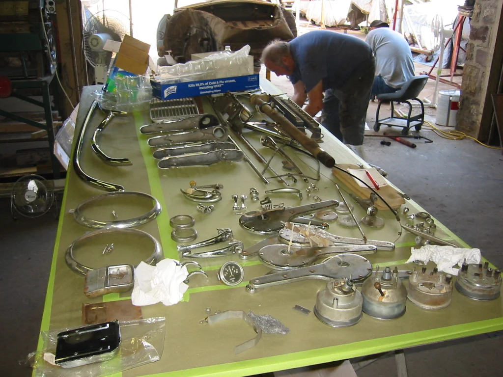 20100817 Initial chrome sorting.JPG