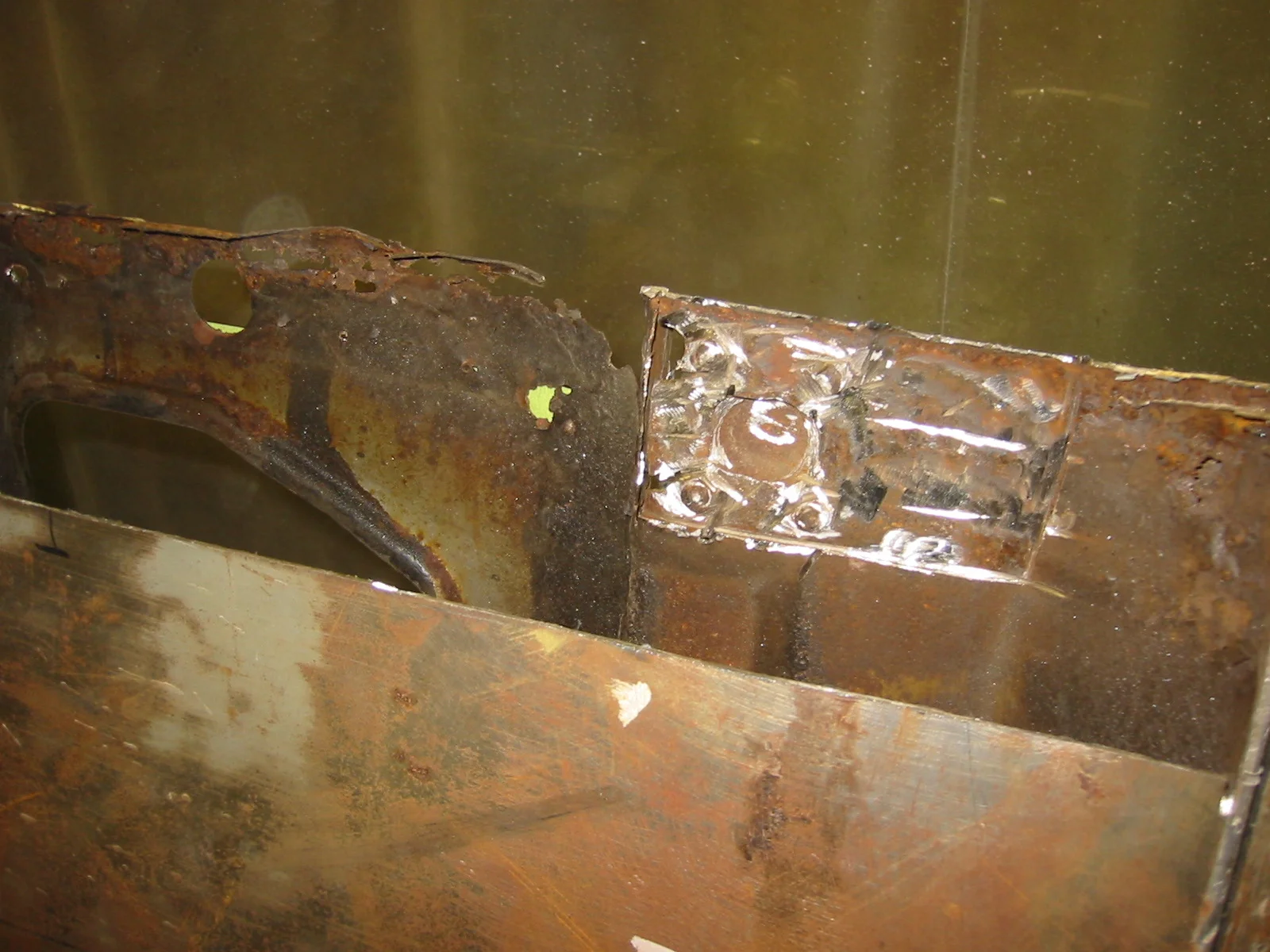 20120521  Left door bottom detail.JPG