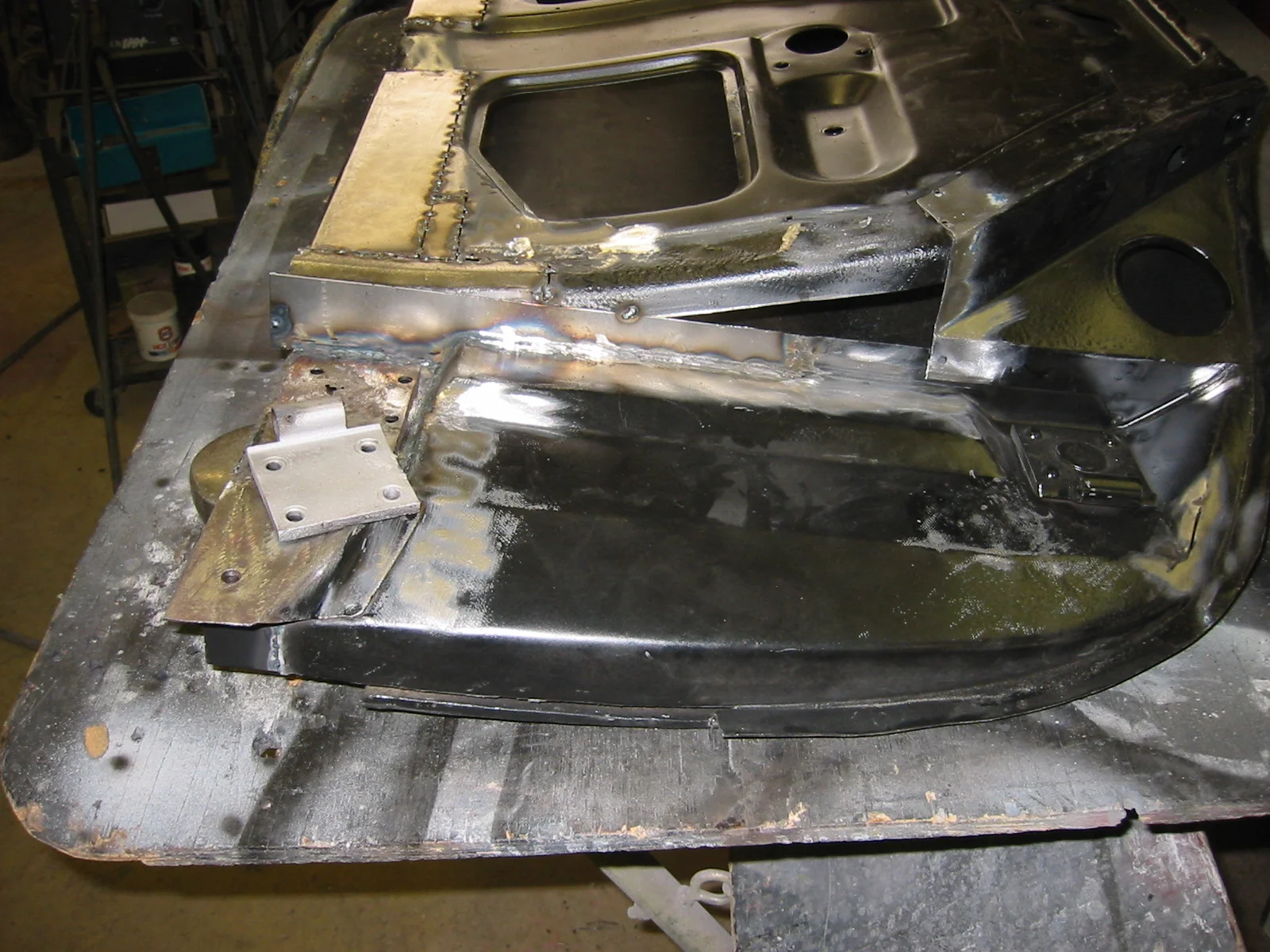 20120718 Left door repair, inner.JPG