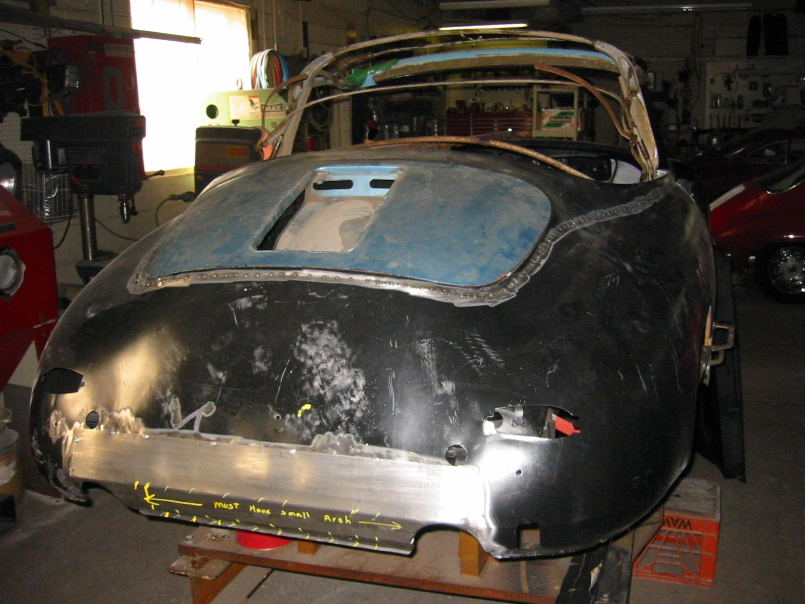 20120718 Making lower rear panel.JPG