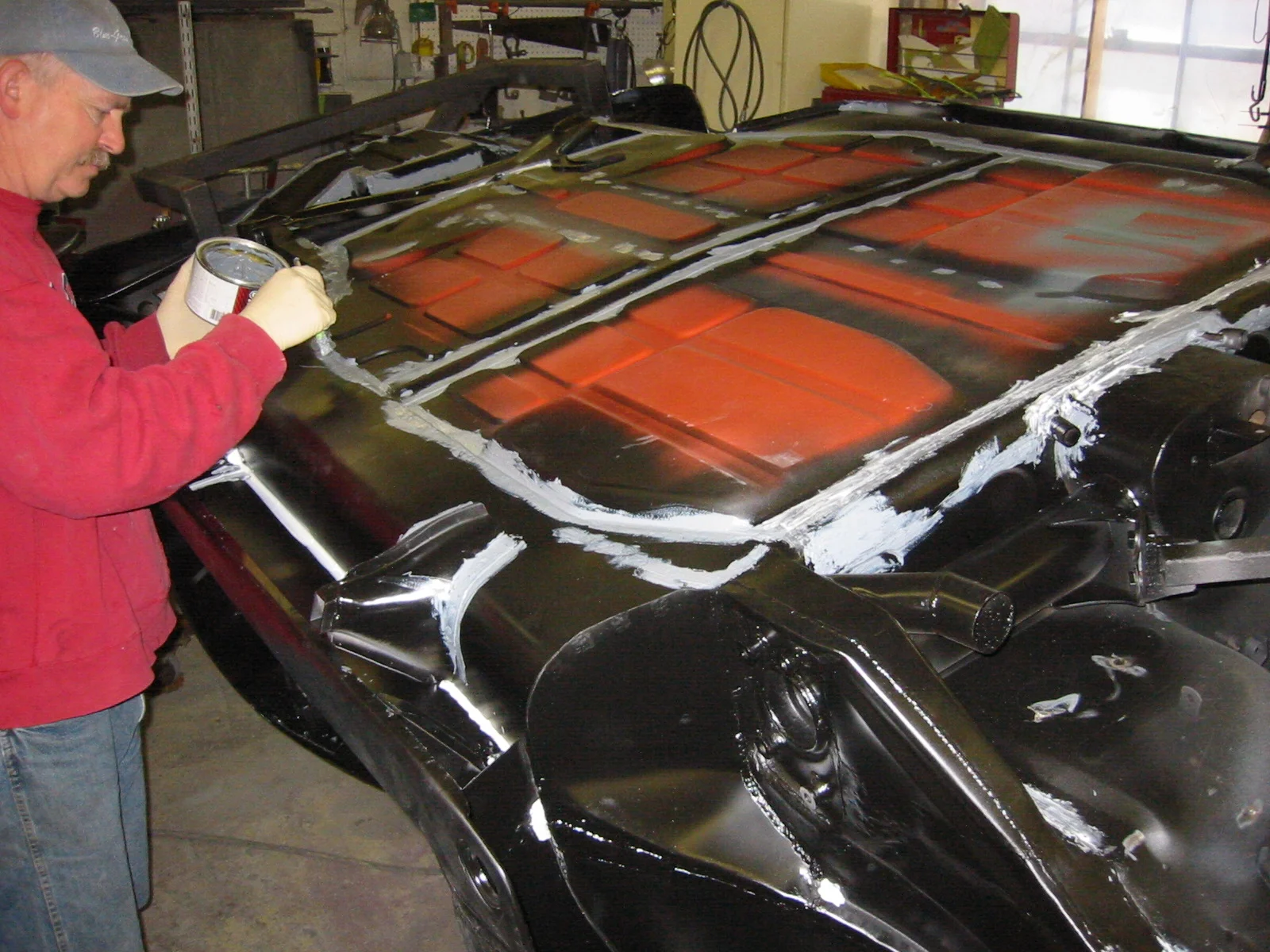 20130509 - caulking seams.JPG