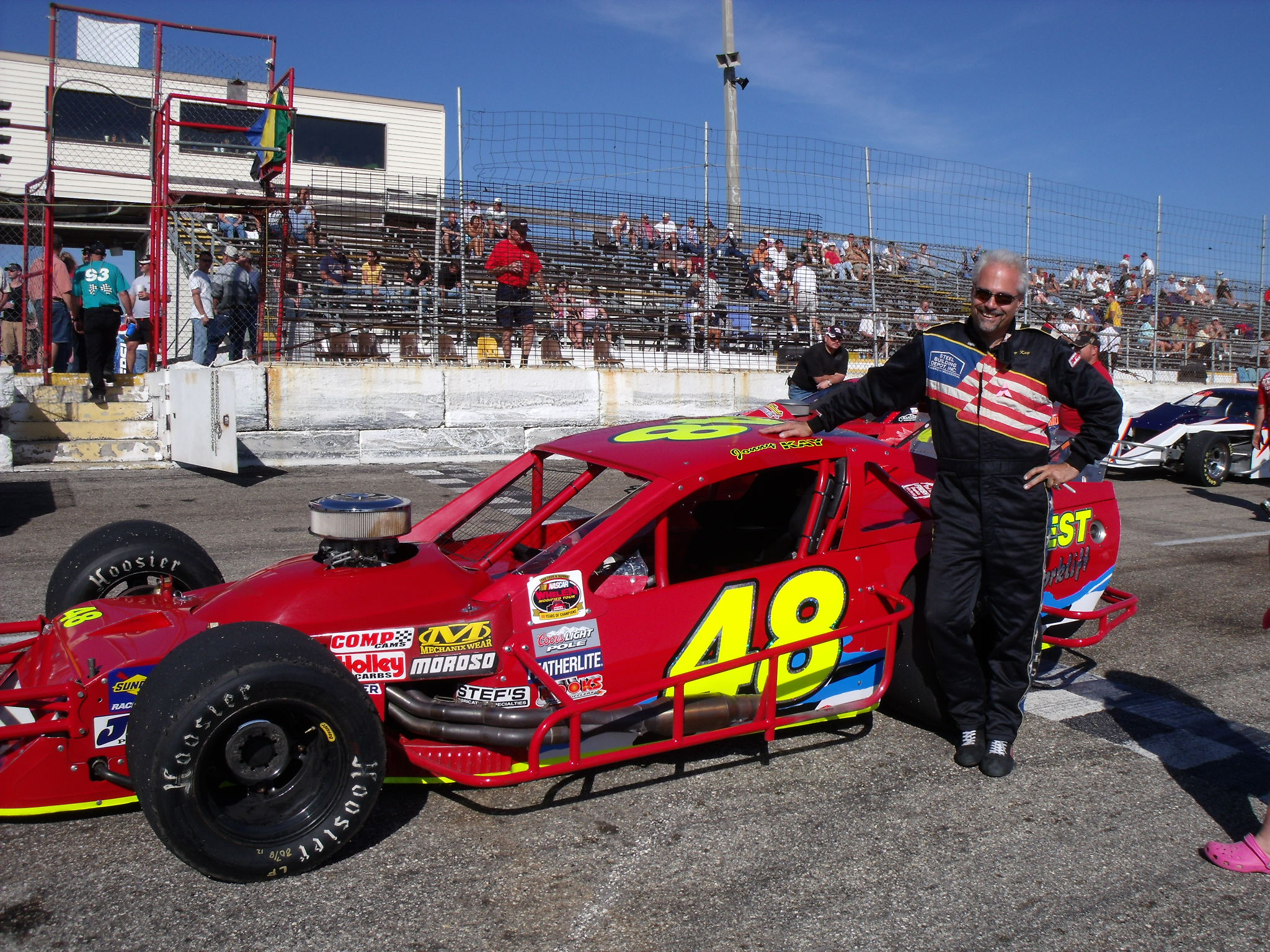 Jonny Kay and MOdified race class race car