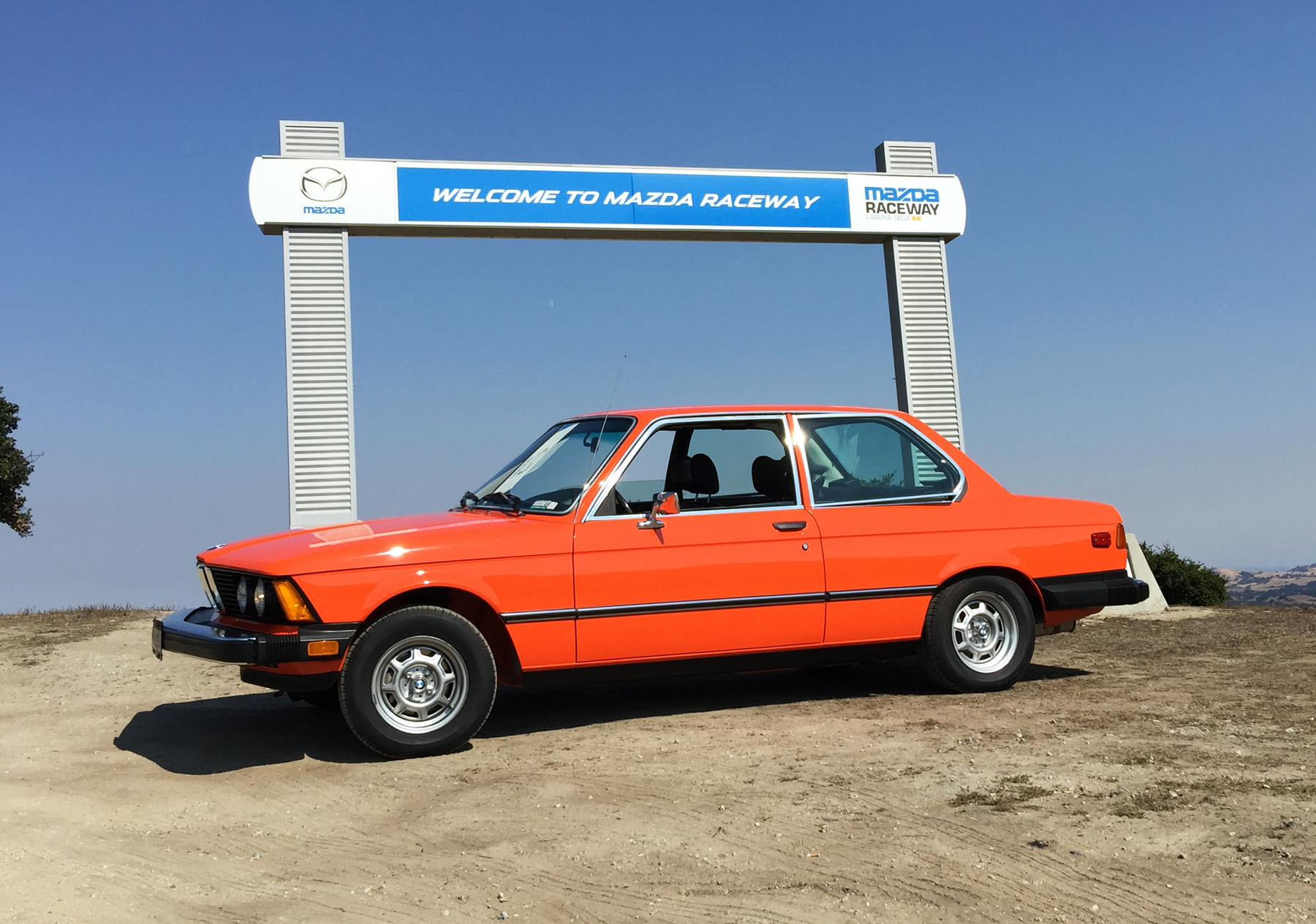 THE PHOENIX 320 ON DISPLAY AT LAGUNA SECA