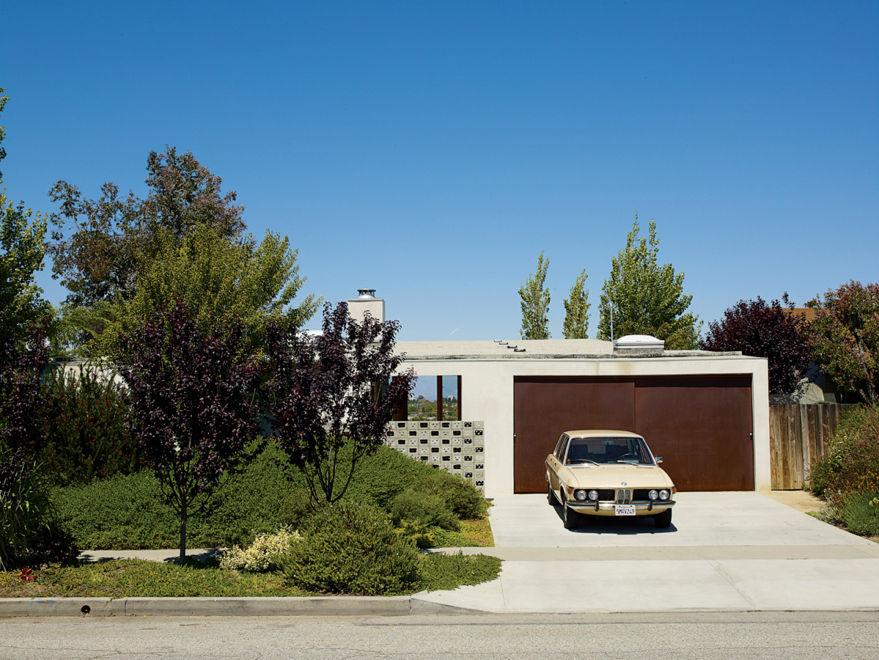 mid-century steel doors