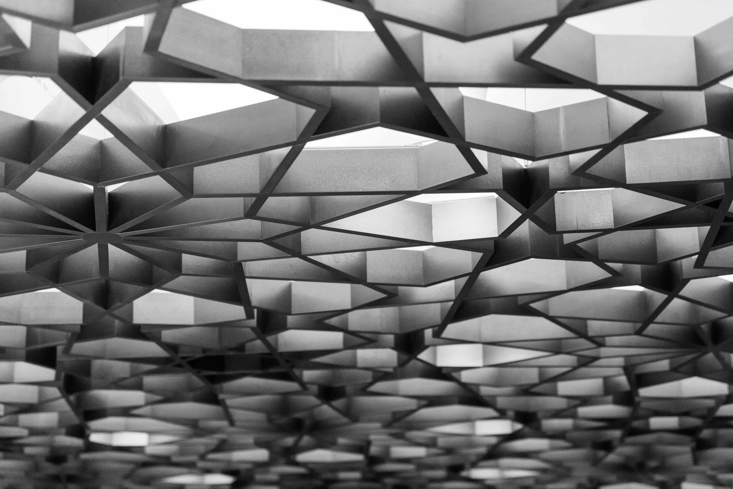 Ceiling of the Burj Khalifa Skylounge