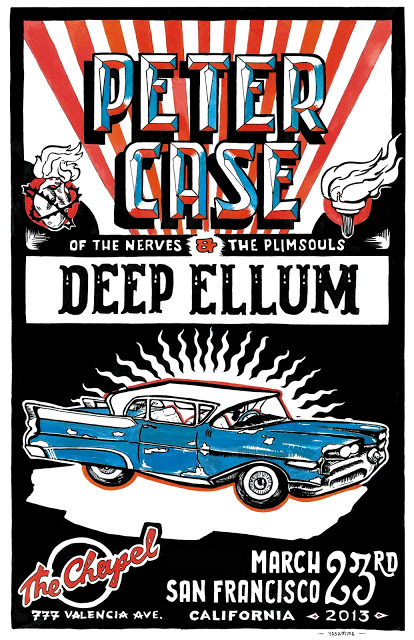   Concert Poster for Peter Case  