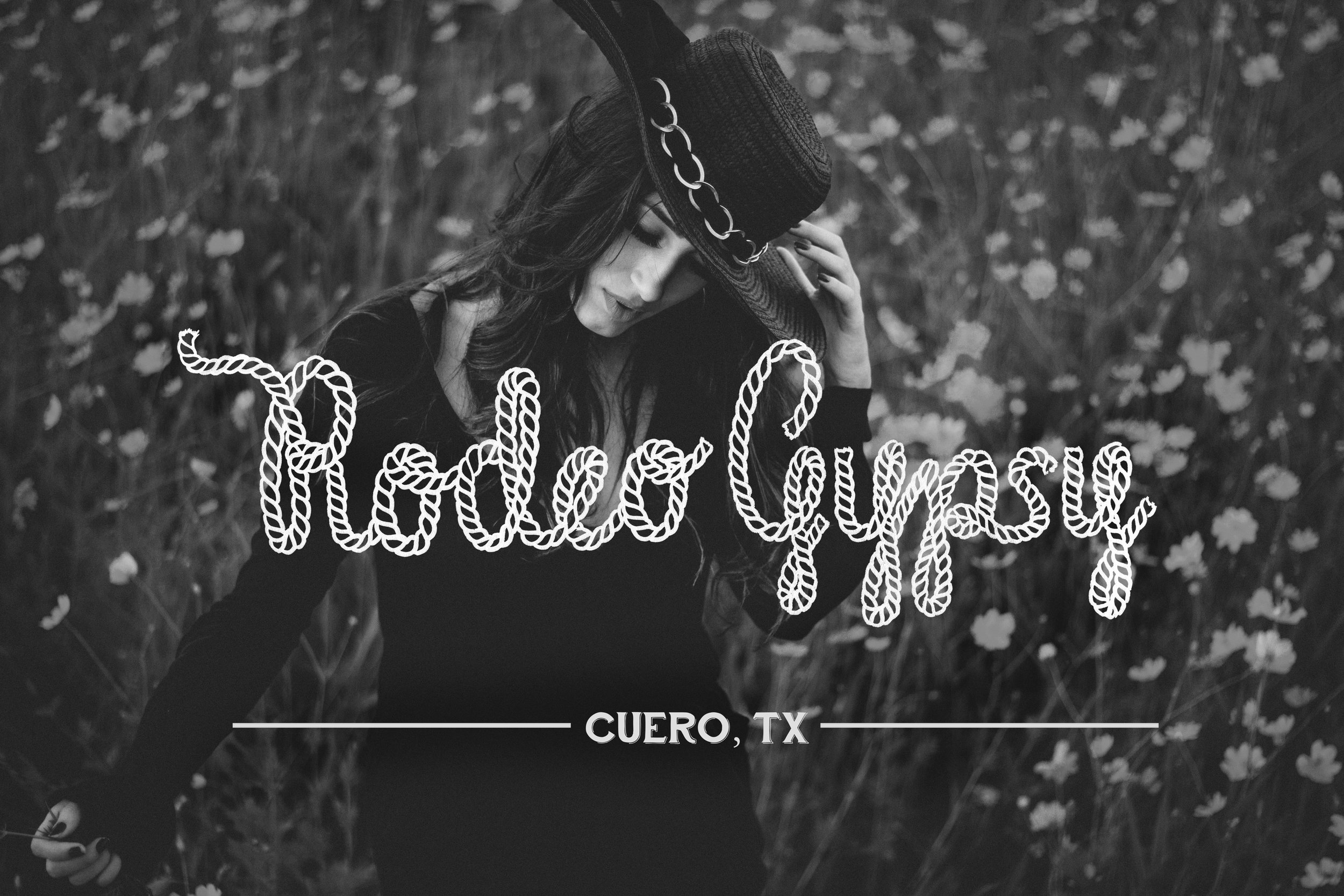   Hand-Lettered Logo for Rodeo Gypsy  