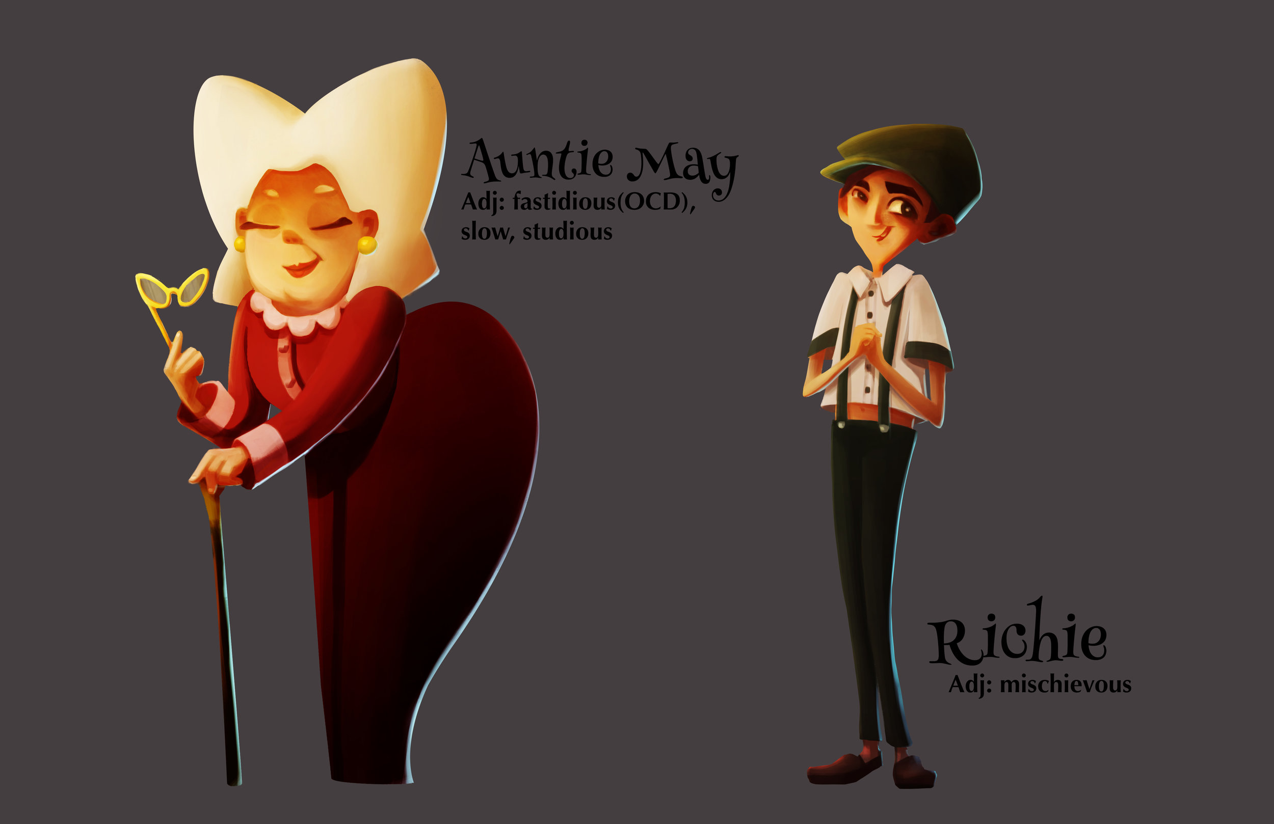 Auntie May and Richie