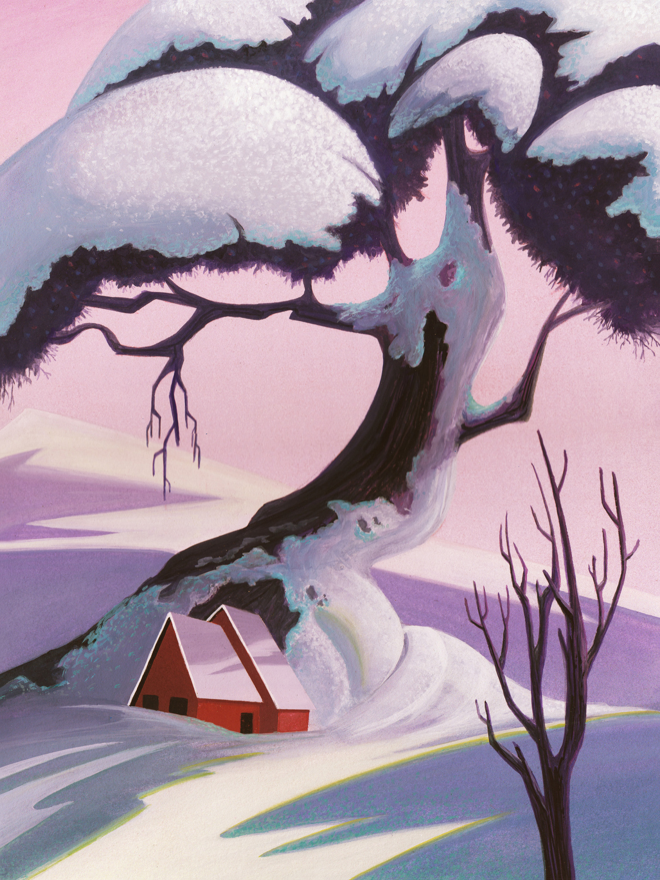 Ivan Earle Inspired Tree
