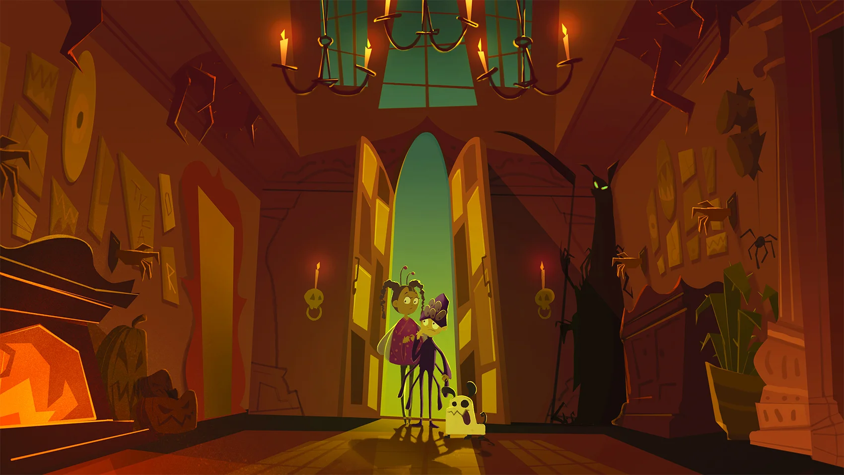 Halloween - interior shot “Journey Stat!”