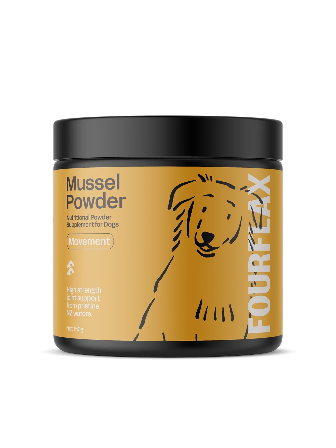 Fourflax - Canine / Feline Green Lipped Mussel Powder 150g