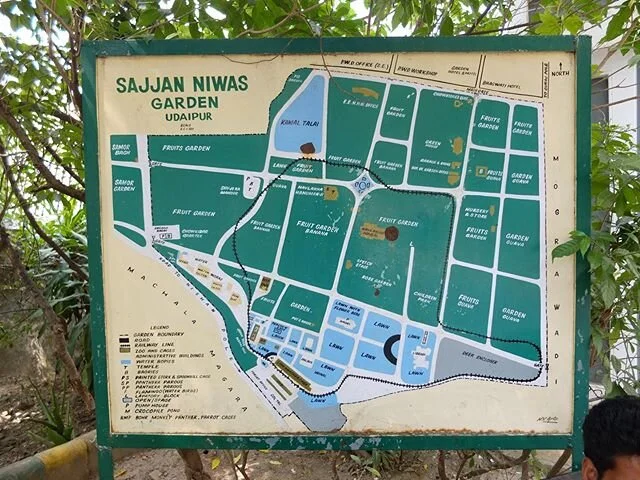 Maps are fun! This map is from when I explored Udaipur, India. Loved the city with its art &amp; the charming authenticity of this map 😁 
Check out the twins of
@gothwalart they blew my mind!

#sajjanniwas #udaipur #maps #parks #parksandrec #sajjann