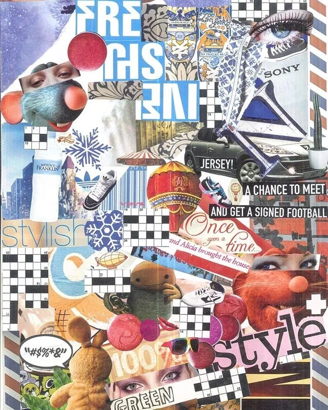 Inspired by @jamesvictore motivational real talk about love. Check his Instagram! It made me go back in time to Australia 2008 and this Collage Moodboard Work I loved doing at the time. Today, Berlin is sunny and with music from @stickfiguremusic I&r