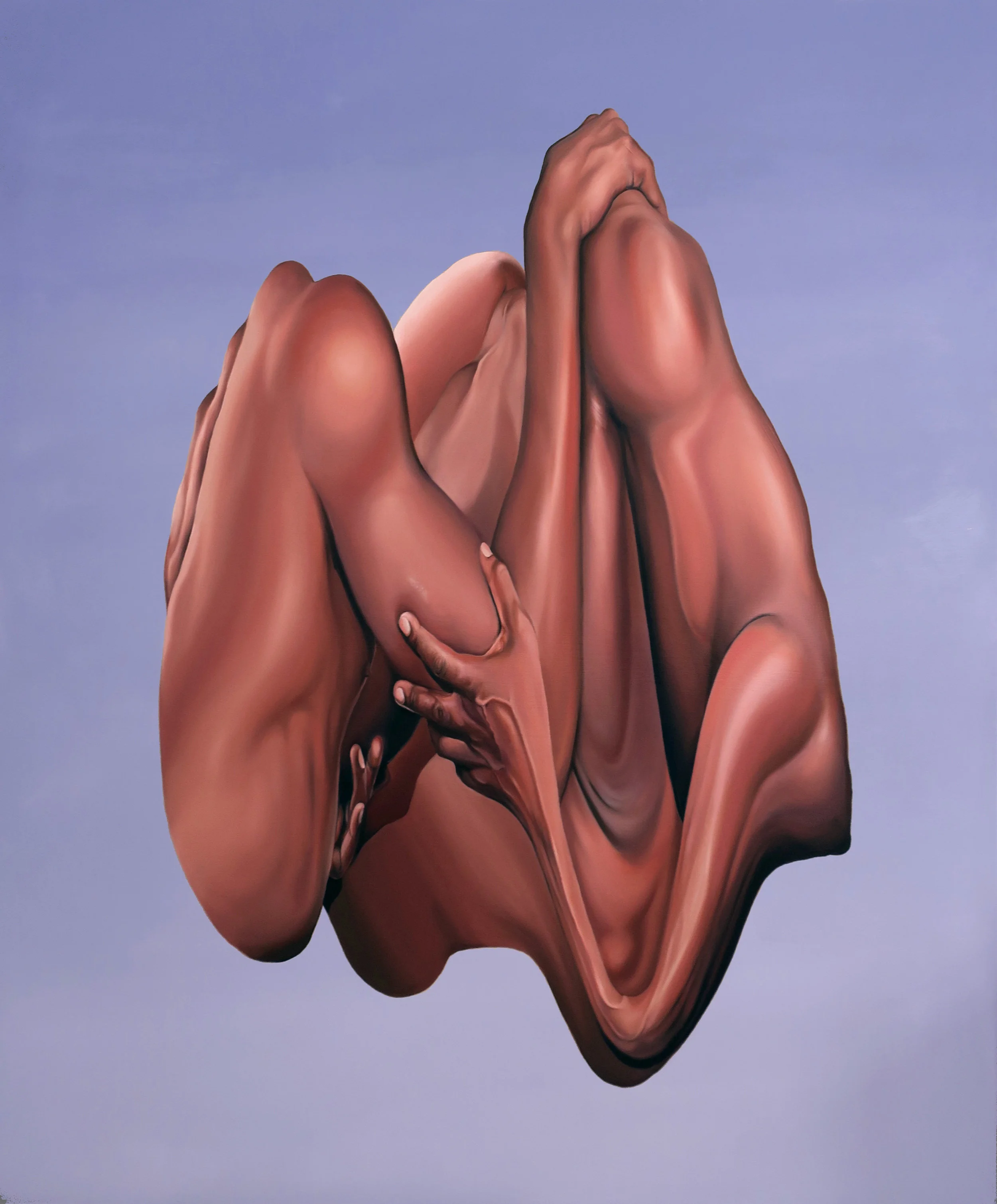 Melt, Oil on canvas, 100 x 120cm, 2018