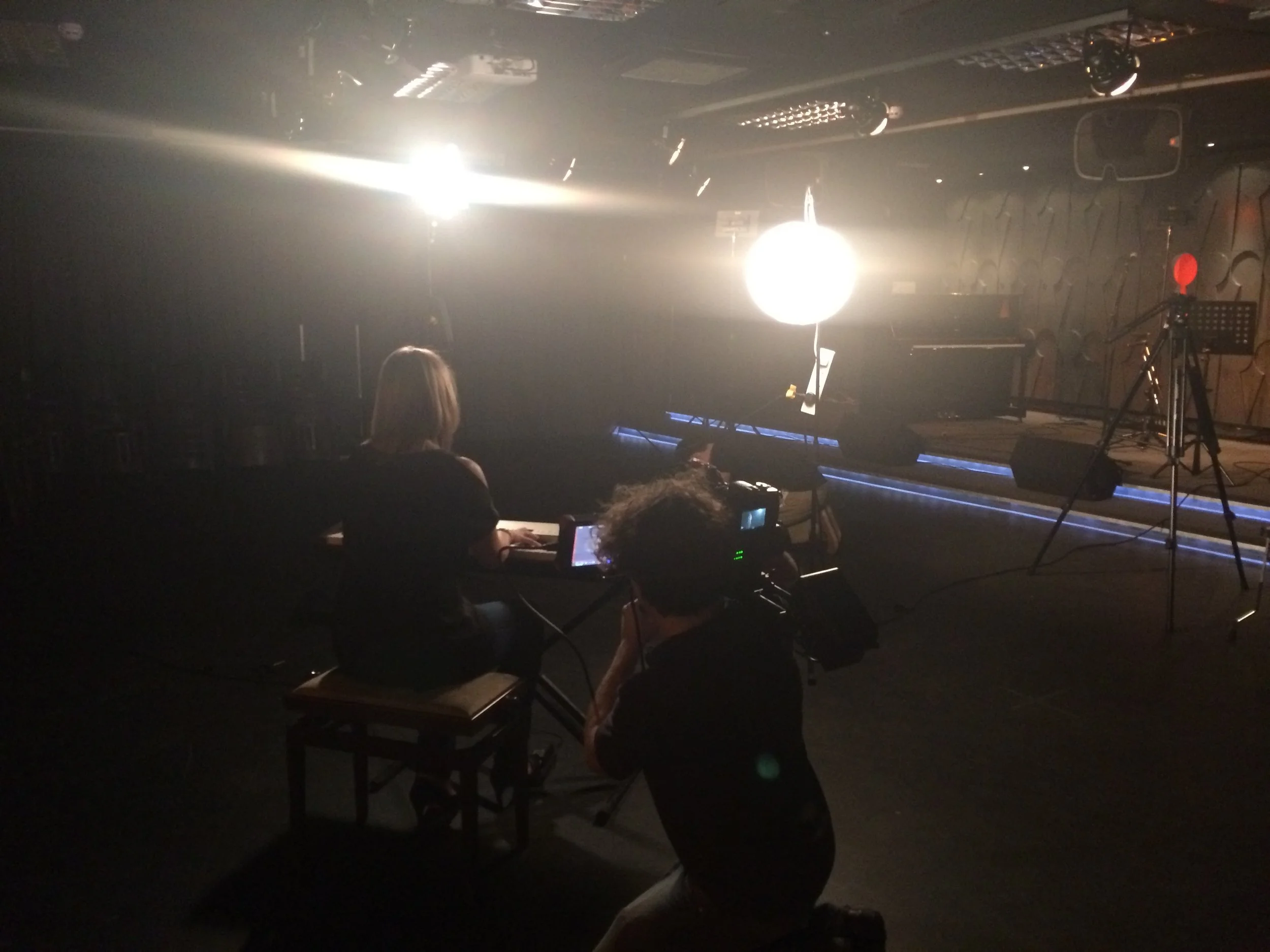 Filming at the Hideaway