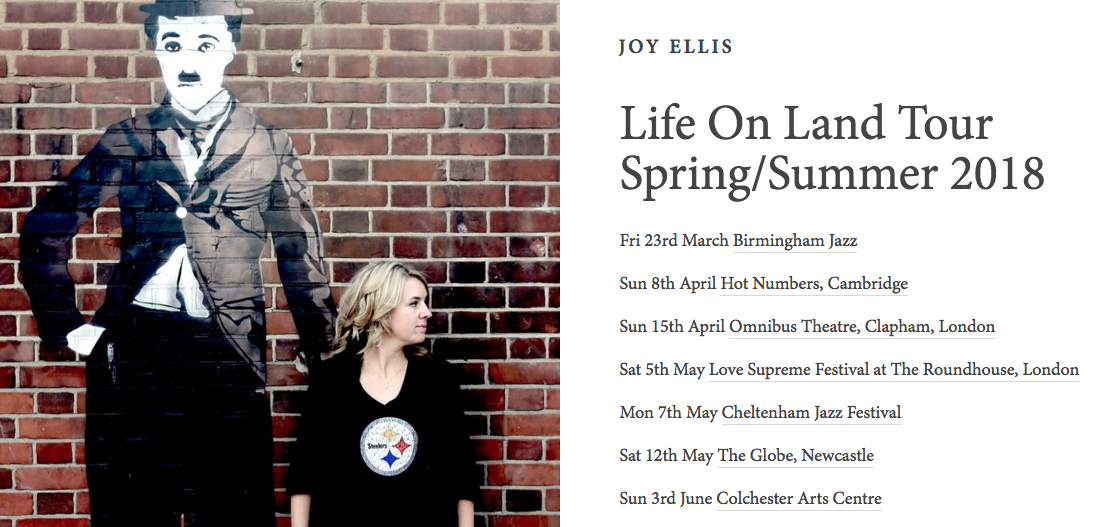 New 'Life On Land' dates for Spring/Summer 2018