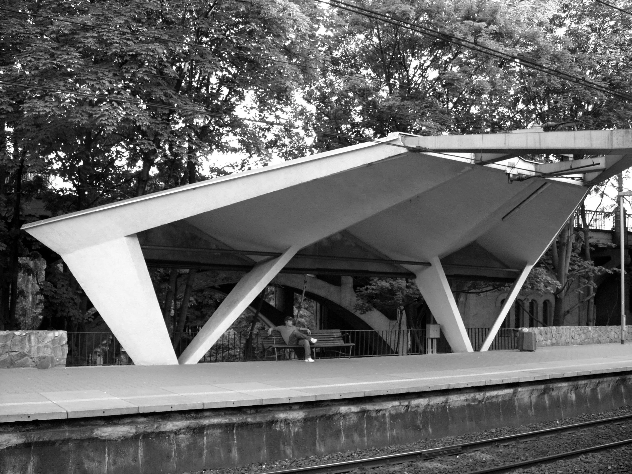 Platform structure, Warszawa Powisle