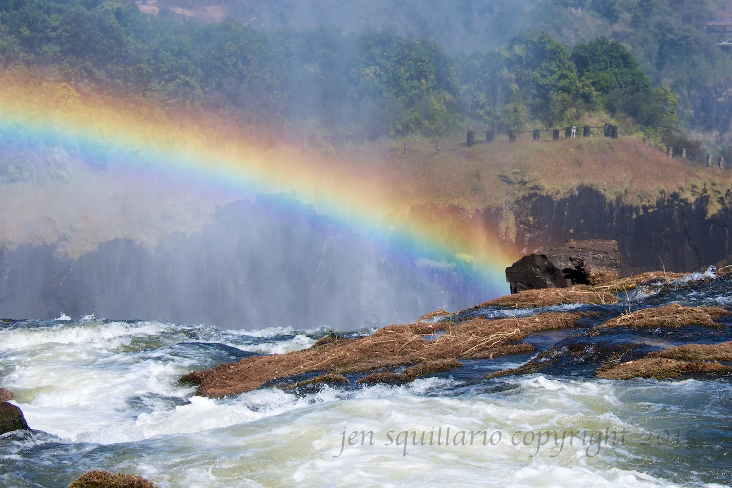 Rainbow and Smoke
