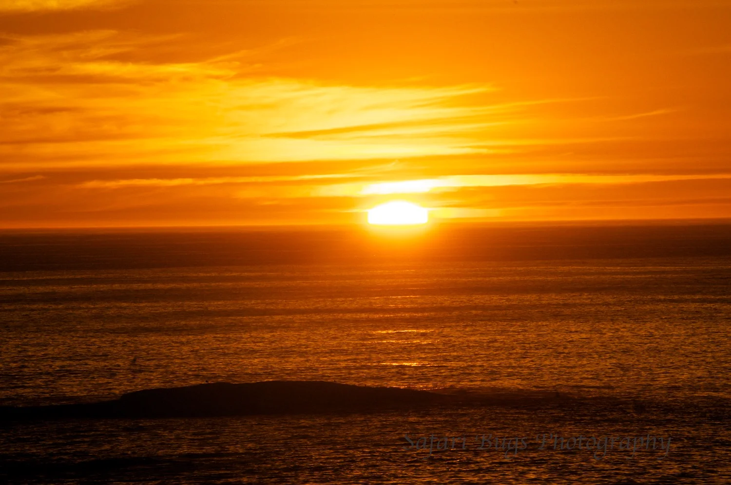 Sunset From a Sea Facing Room