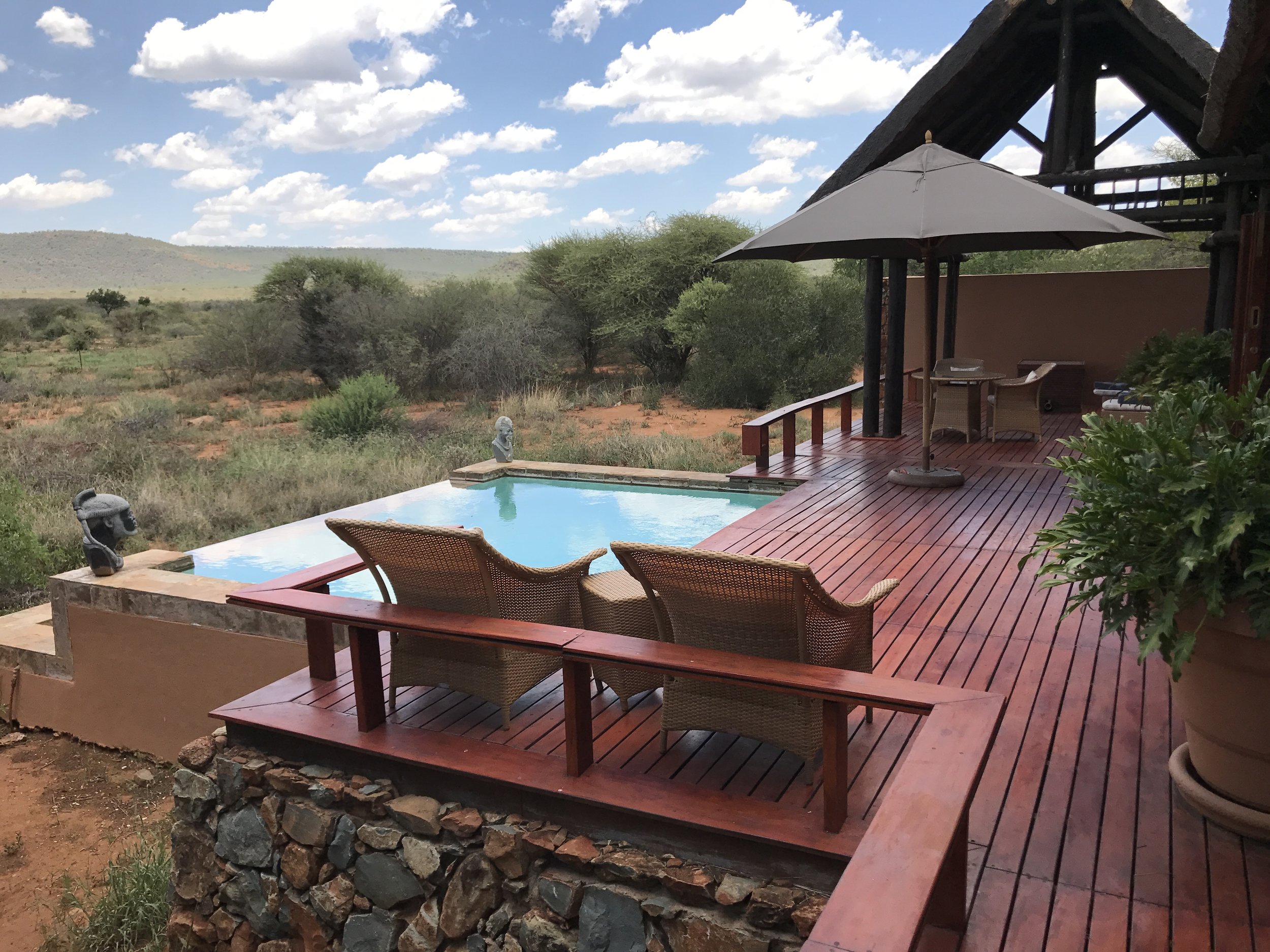 Your Pool and Expansive Deck