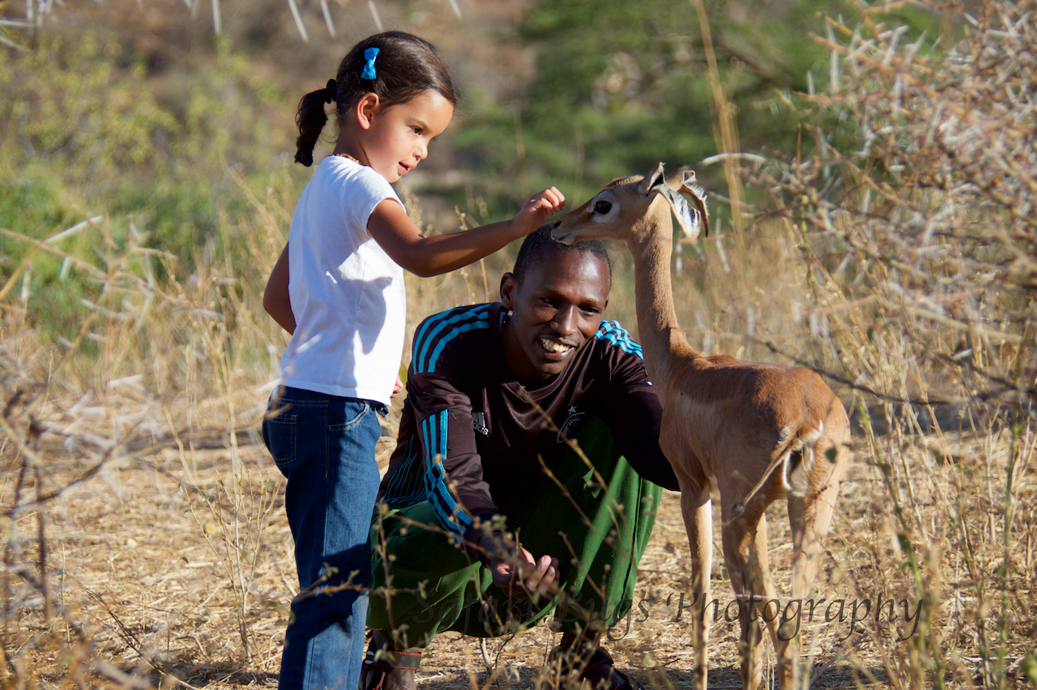 Daniela and her Gerenuk