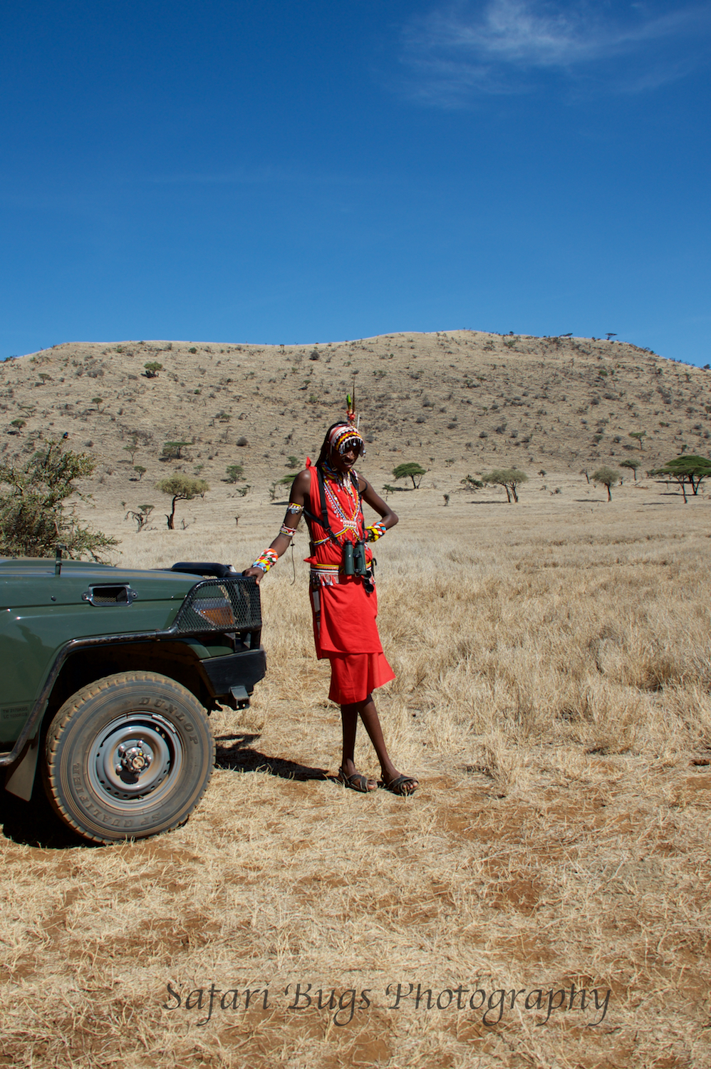 Francis, our Masai warrior guide.
