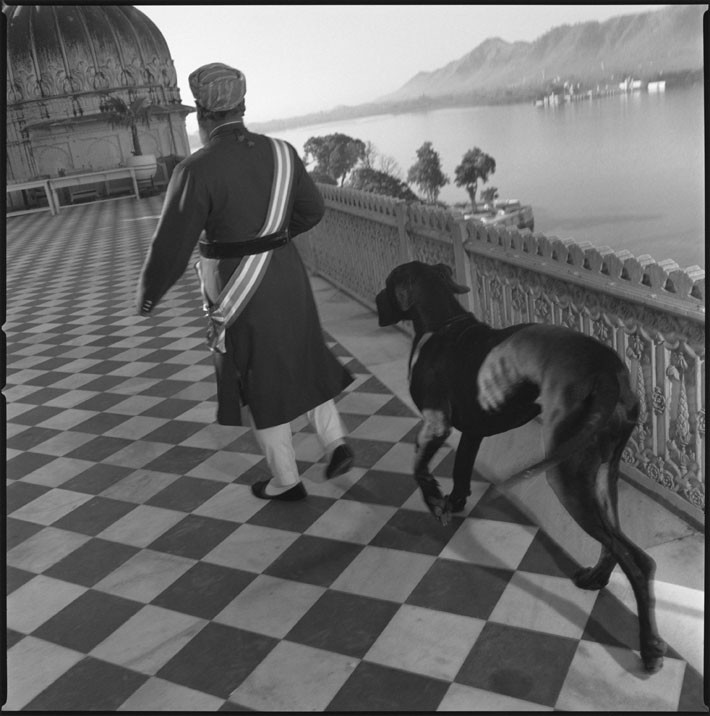 Mark, Mary Ellen. Maharaja of Udaipur and his dog. 1996.
