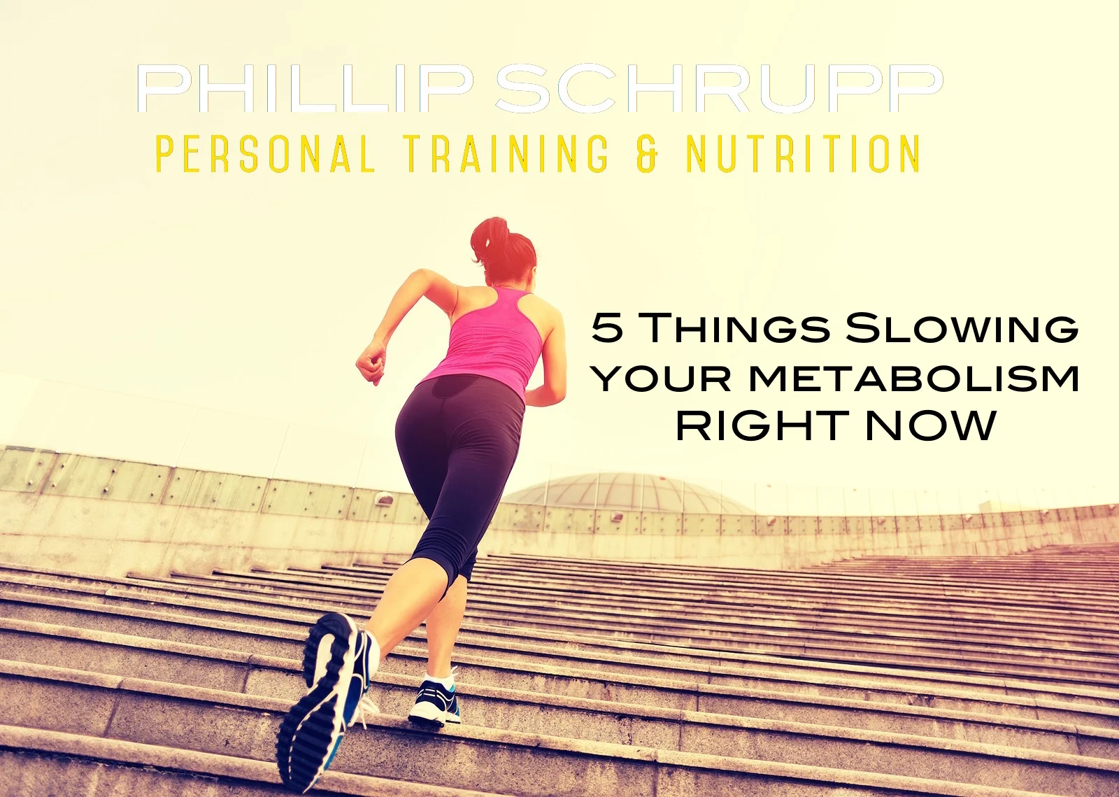5 Things Slowing Your Metabolism RIGHT NOW (even if you're working out!)