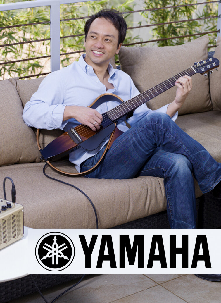 Daniel Ho is a YAMAHA guitar artist