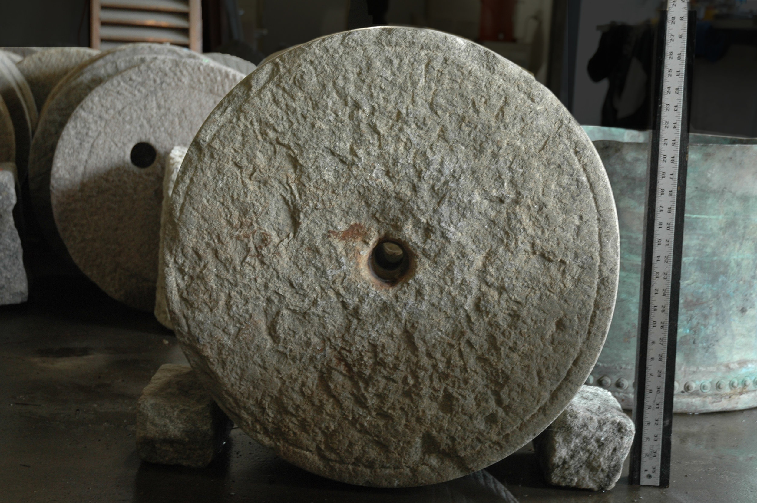 large granite roller