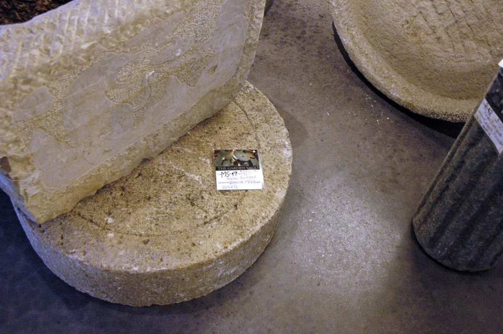  Antique Asian Millstones 
