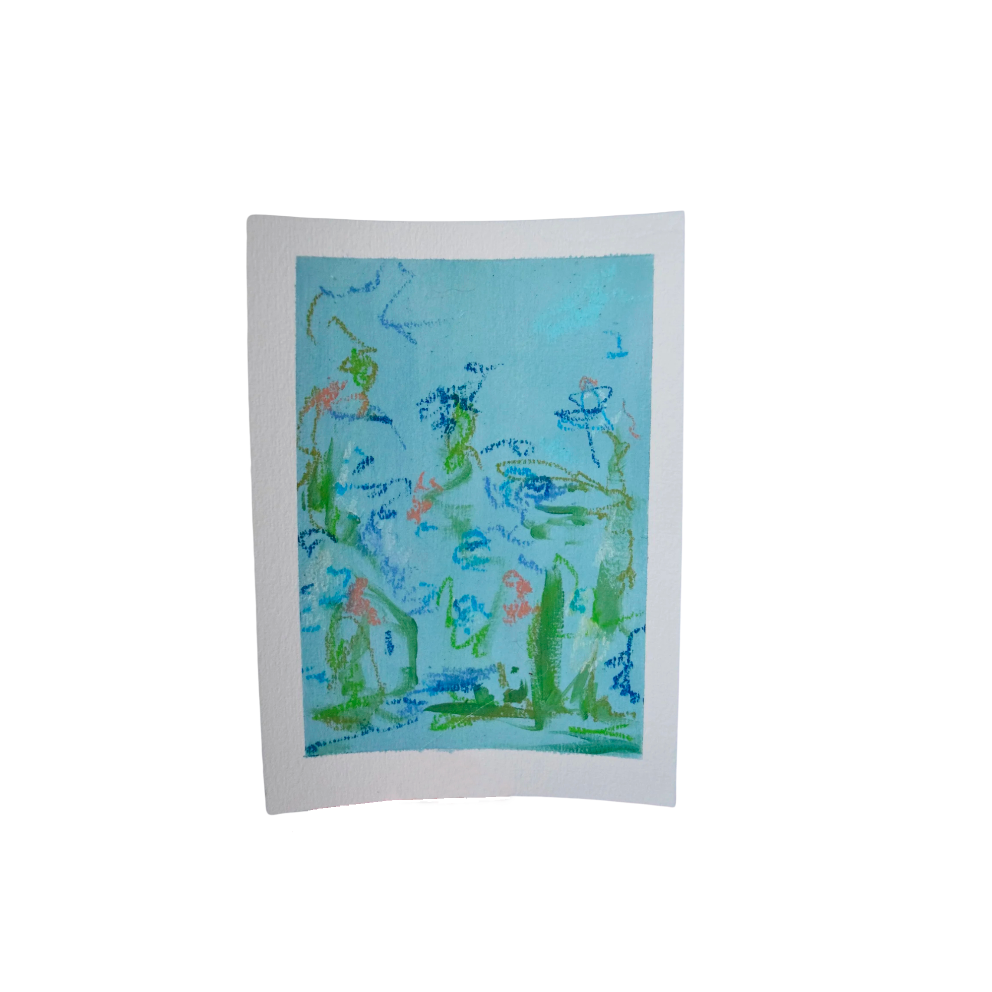 Mini Soft Florals - Blue .002