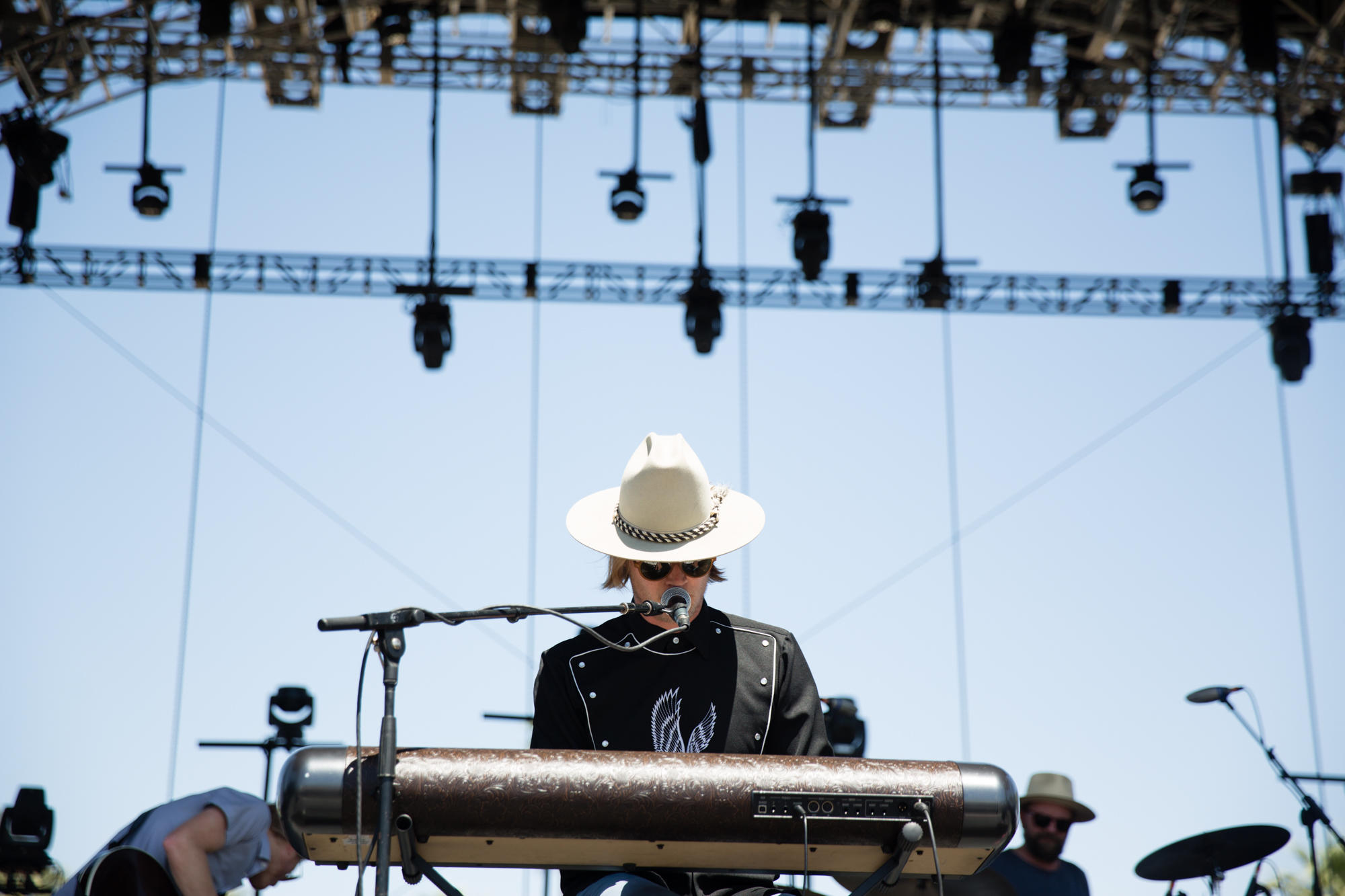 Mr. Chance on stage.