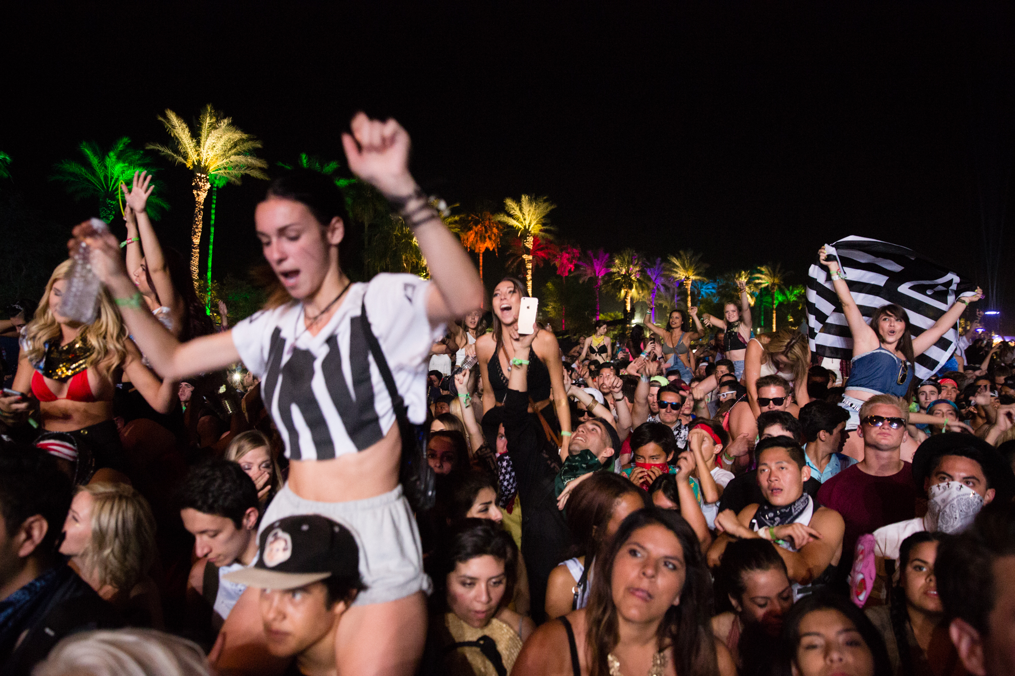 The crowd at Coachella.