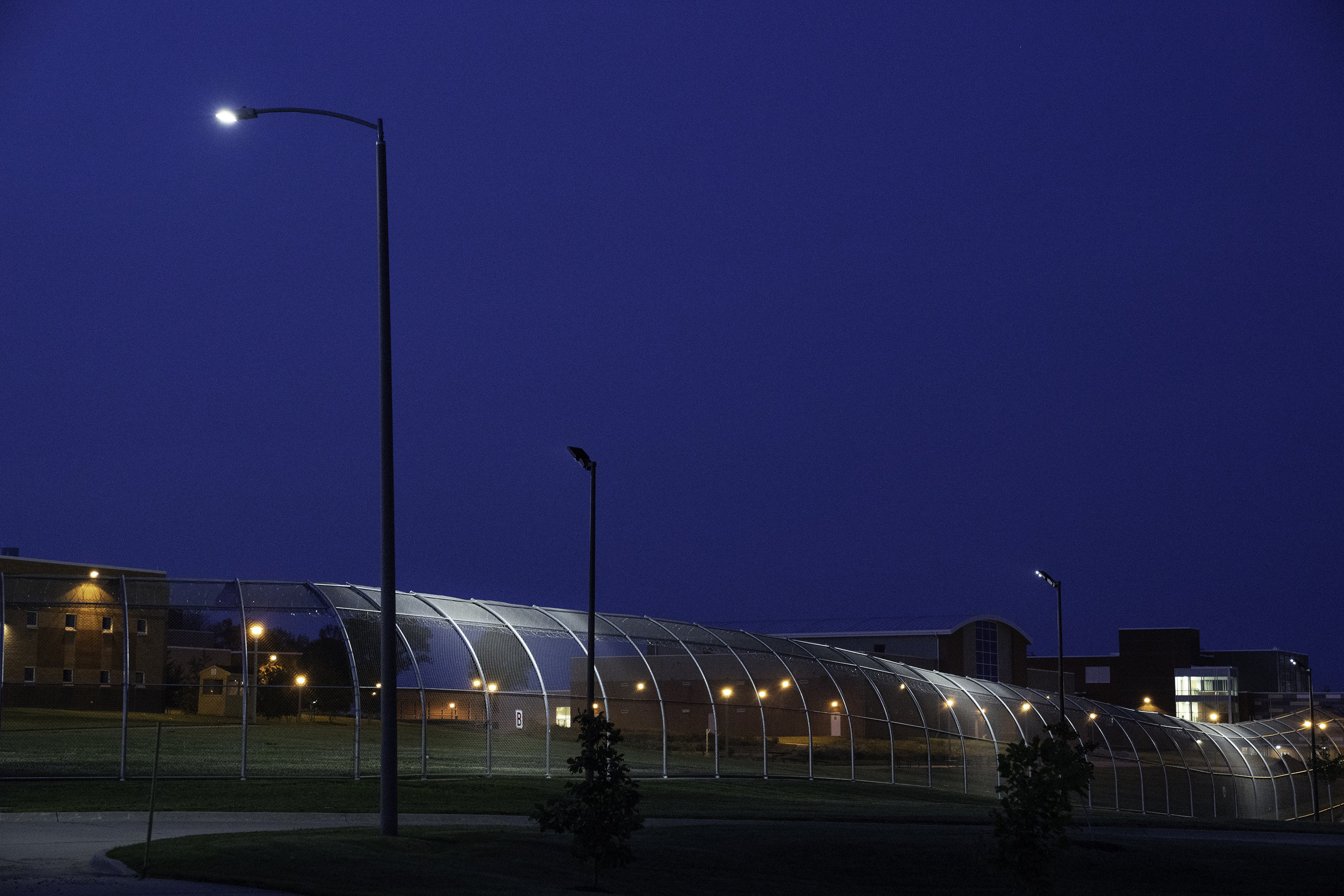 Iowa Correctional Institution for Women in Mitchellville, Iowa houses 888 women in various stages of incarceration.