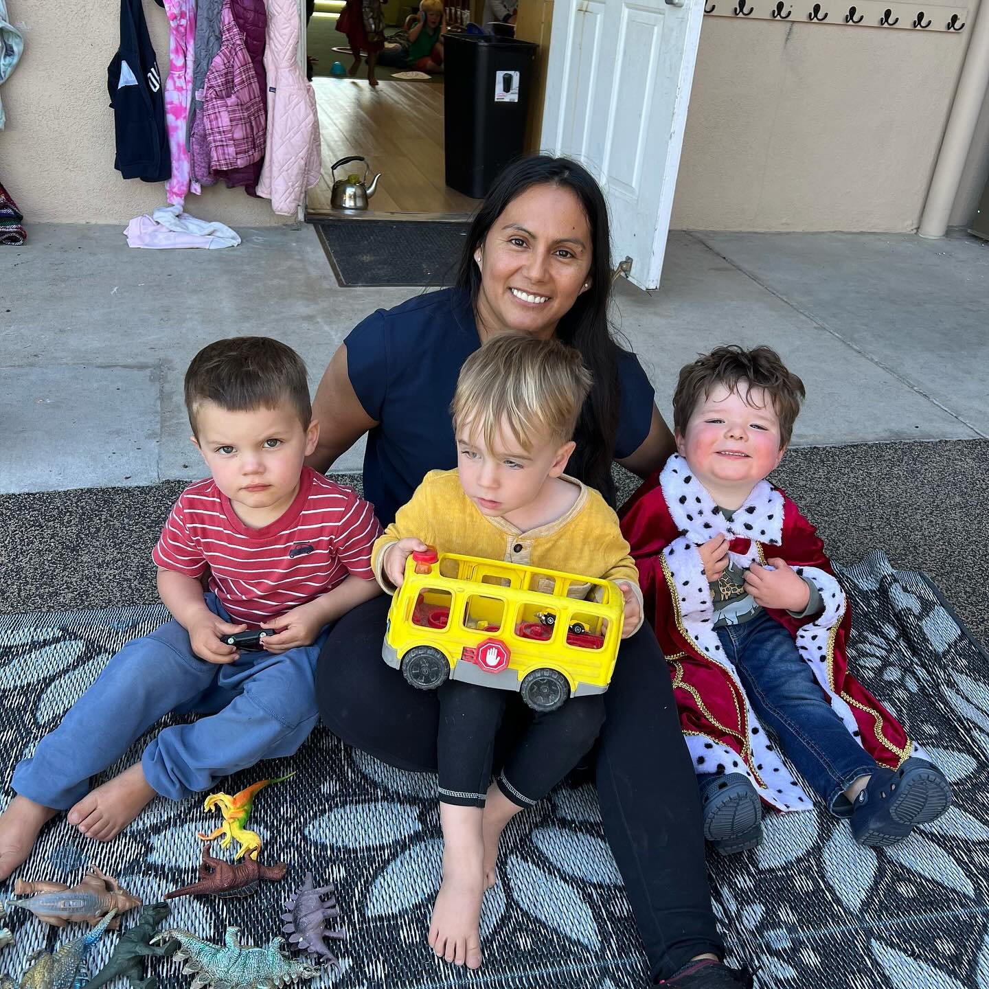 Today we recognize Miss Norma and Mr Santos, our 2-3 year old teachers! They are intentional about creating fun circle time activities, getting out to take walks, and helping your children feel seen and heard.