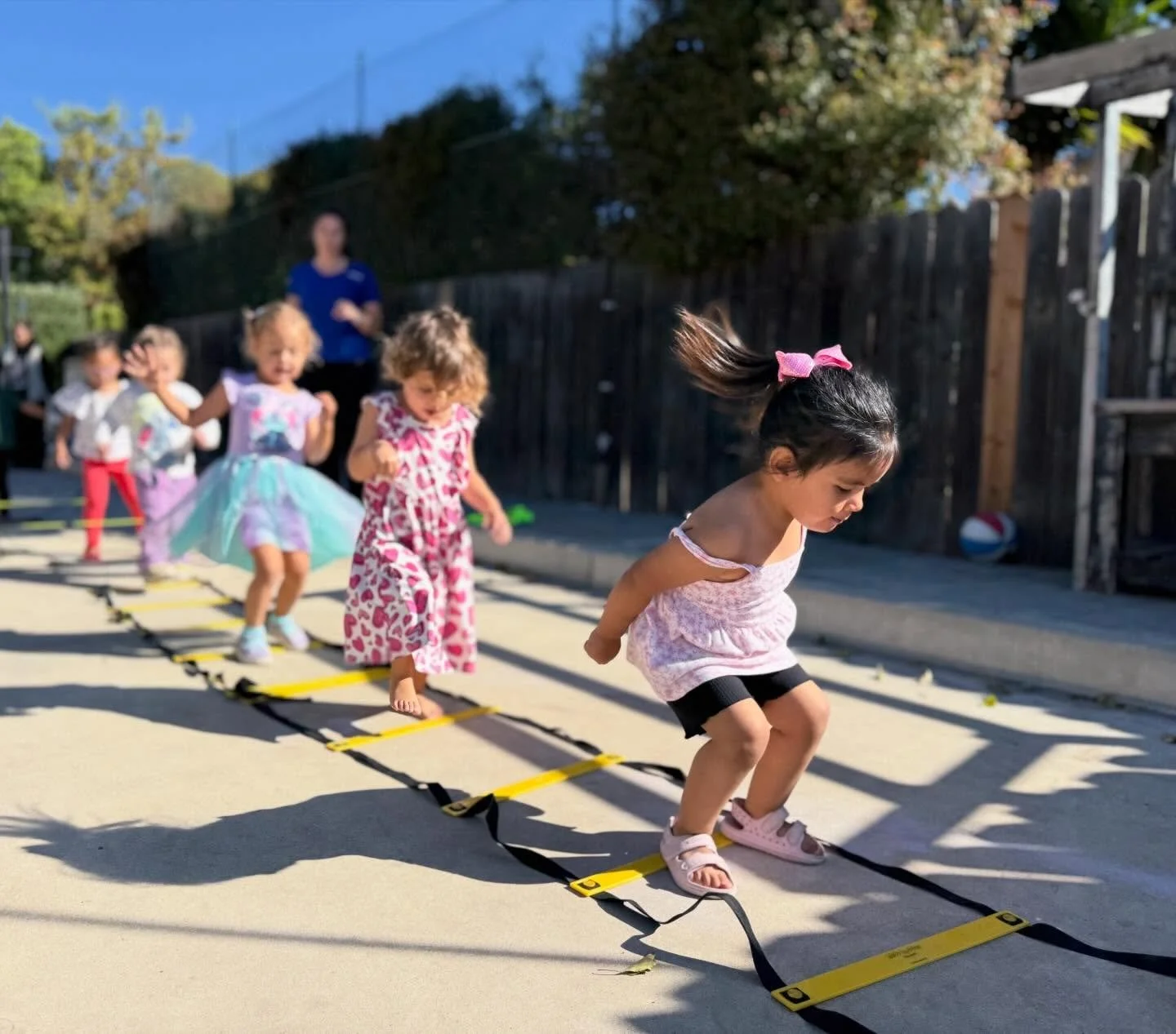 Today we got our bodies moving with coaches from Prevail Conditioning! We did some fun exercises and an obstacle course!
