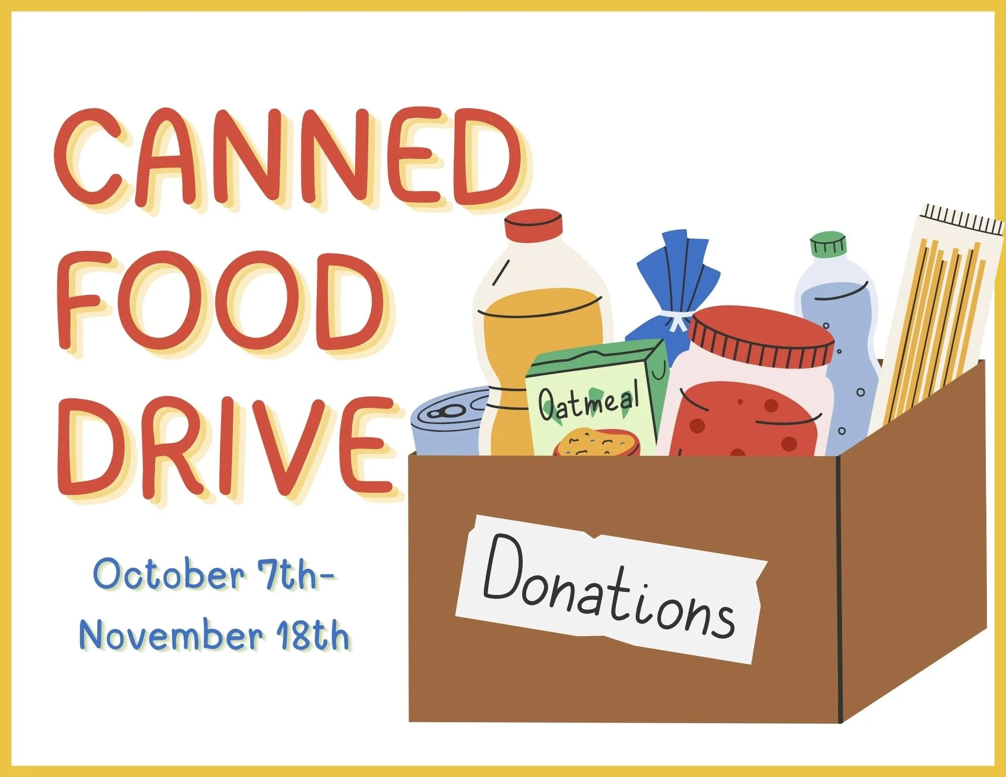 Canned Food Drive