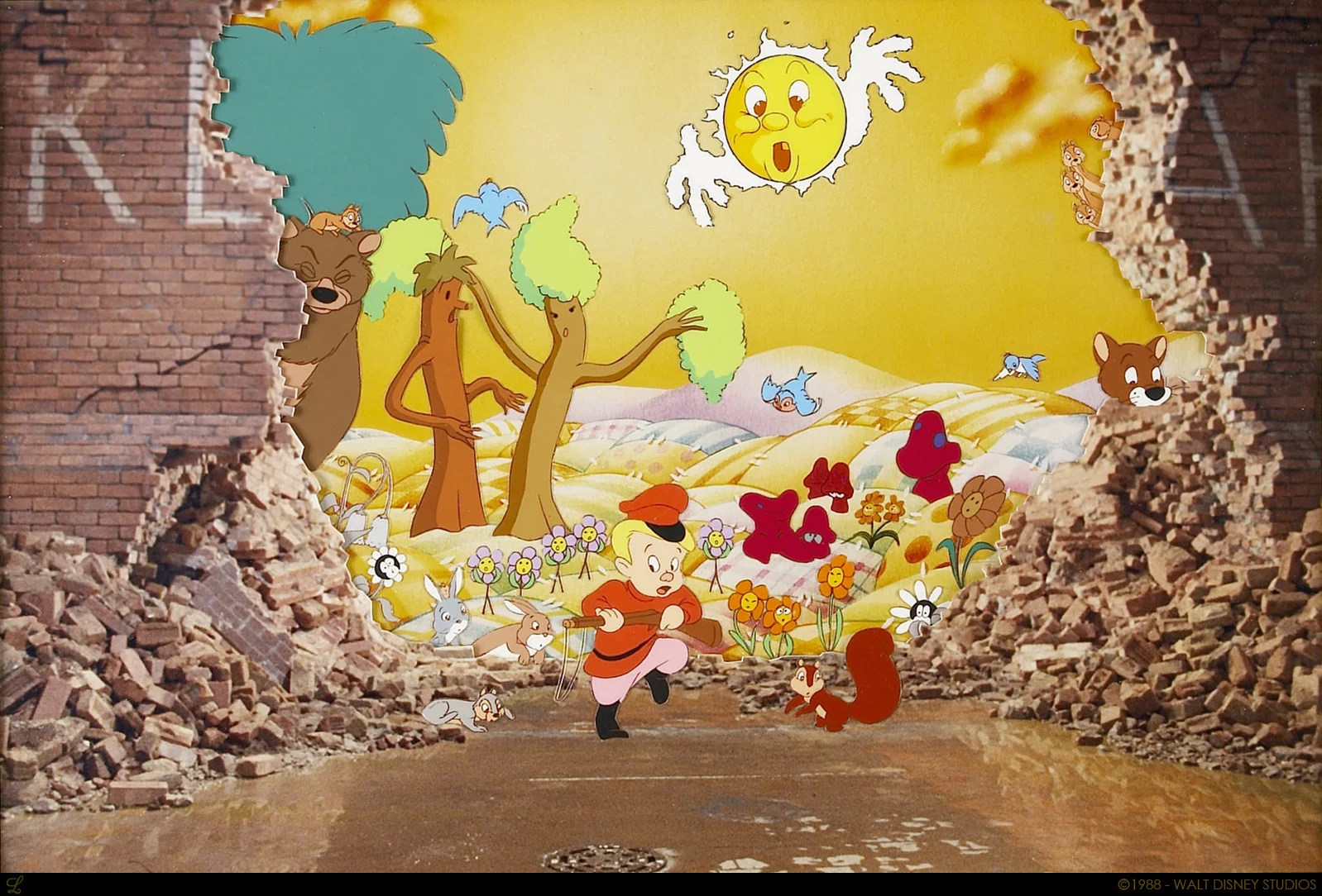 Art of Who Framed Roger Rabbit