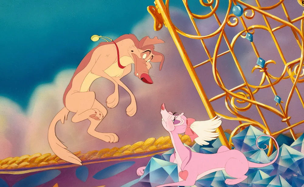 Art of All Dogs Go to Heaven