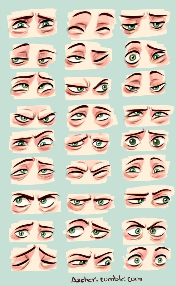 Character Anatomy, Eyes