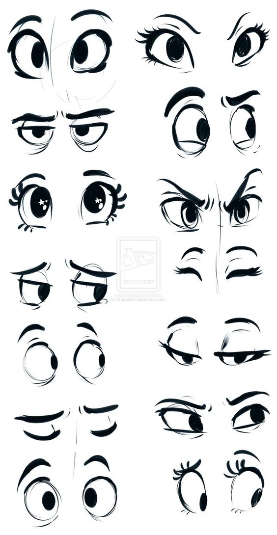 Character Anatomy, Eyes