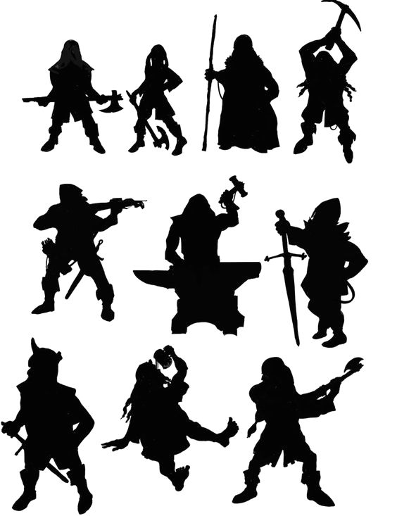 Silhouette Character Design