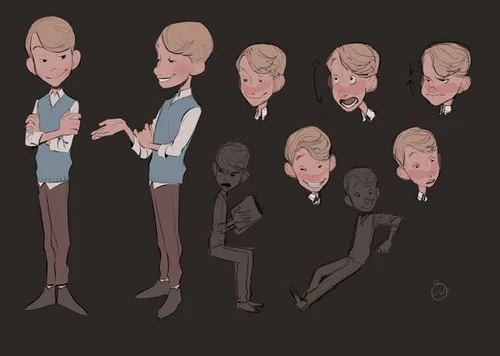 Character Design Kid Boys