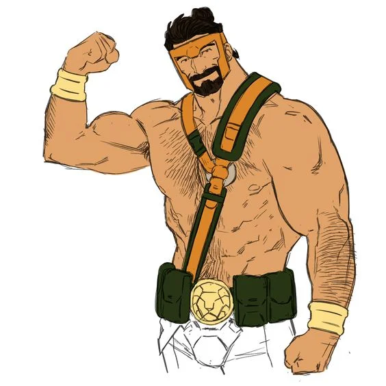 Strong character on behance Character Design | Strong