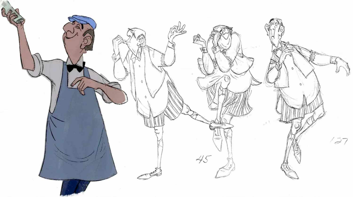 Visual Library Character Design Boards