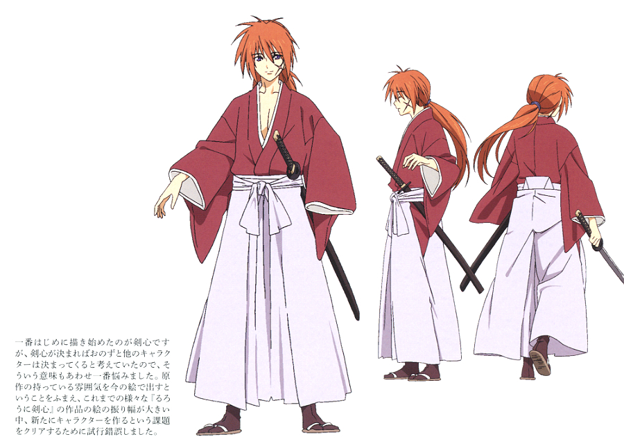 Himura Kenshin - Rurouni Kenshin - Character profile 