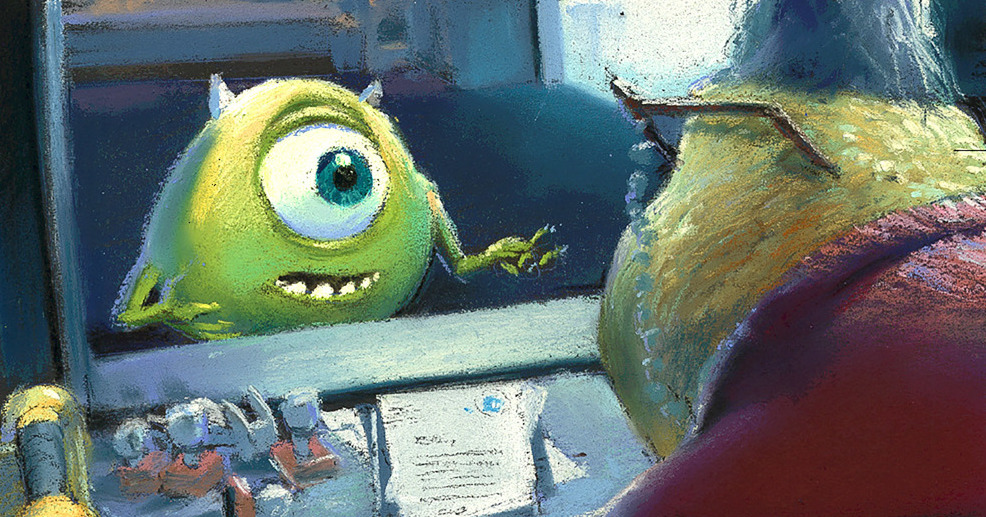 ArtStation - Monsters, Inc. inspired characters